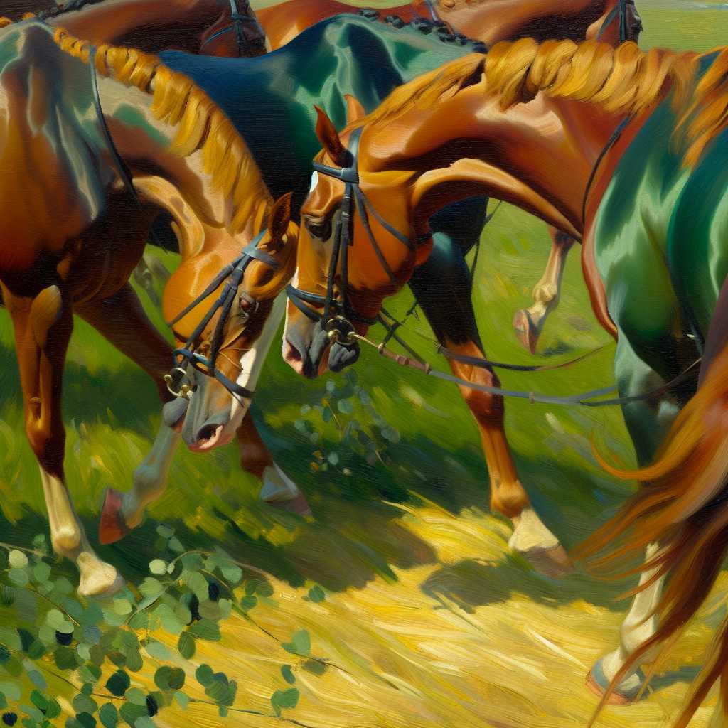 Capturing the Beauty of Horses: The Allure of Oil Paintings