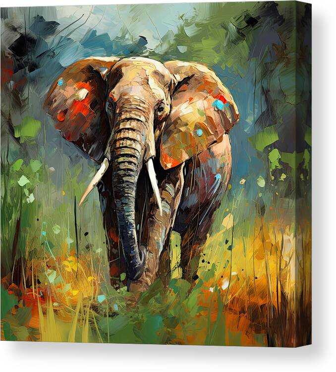 painting of elephant