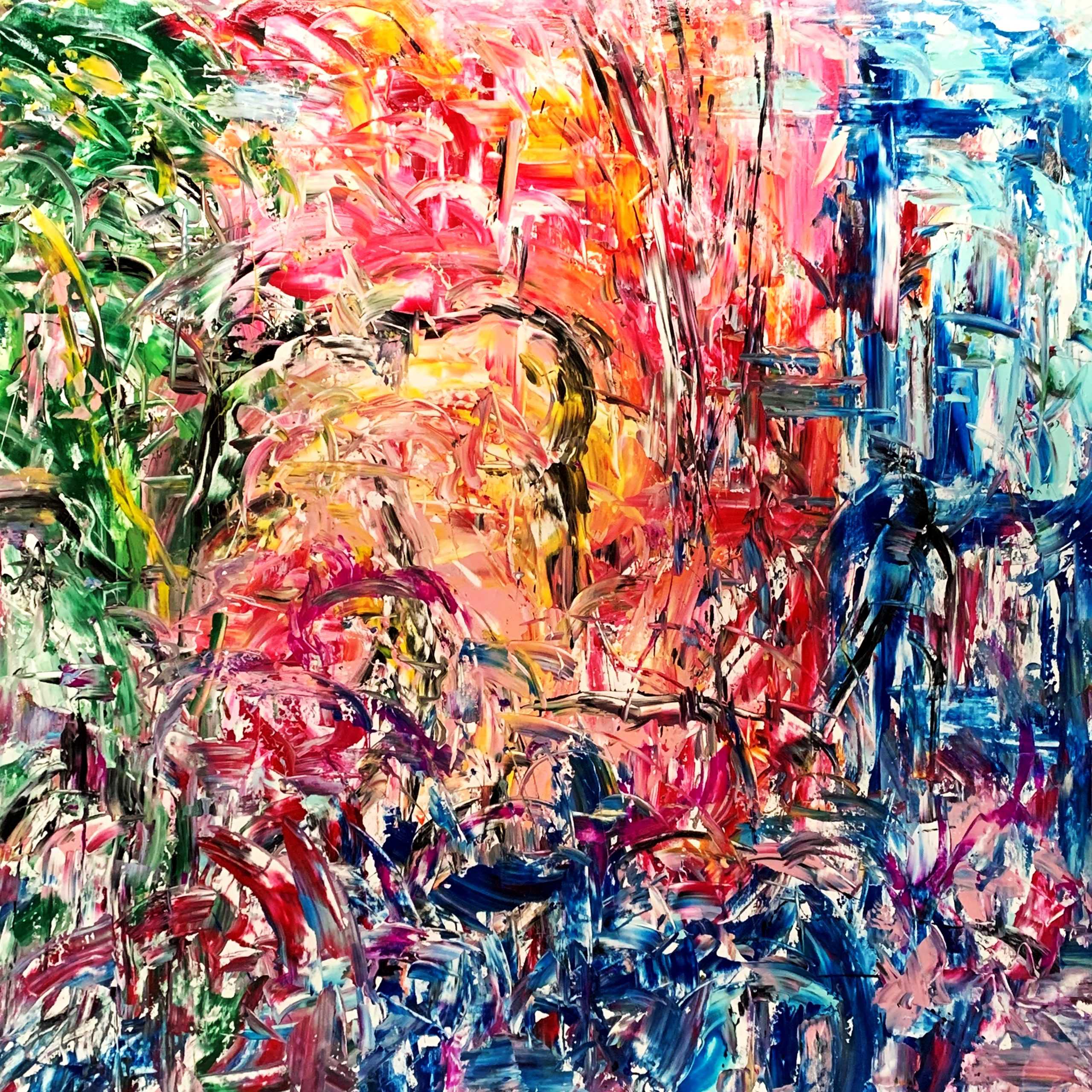 abstract drawing painting