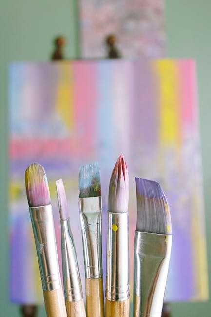 painting with butterflies